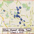 Glide Tour Map